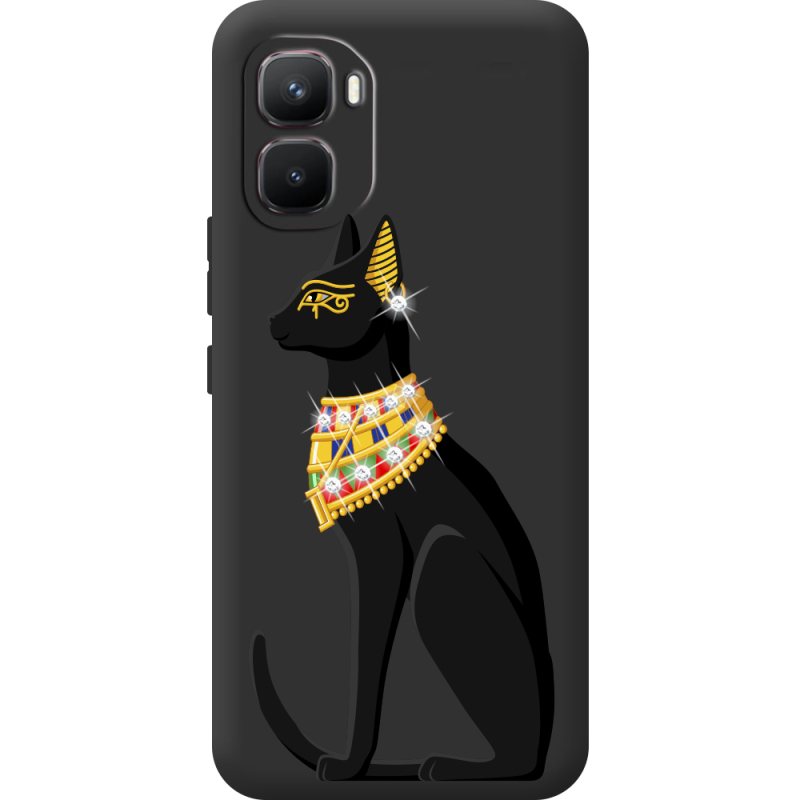 Чохол зі стразами Infinix GT 50 Pro Egipet Cat