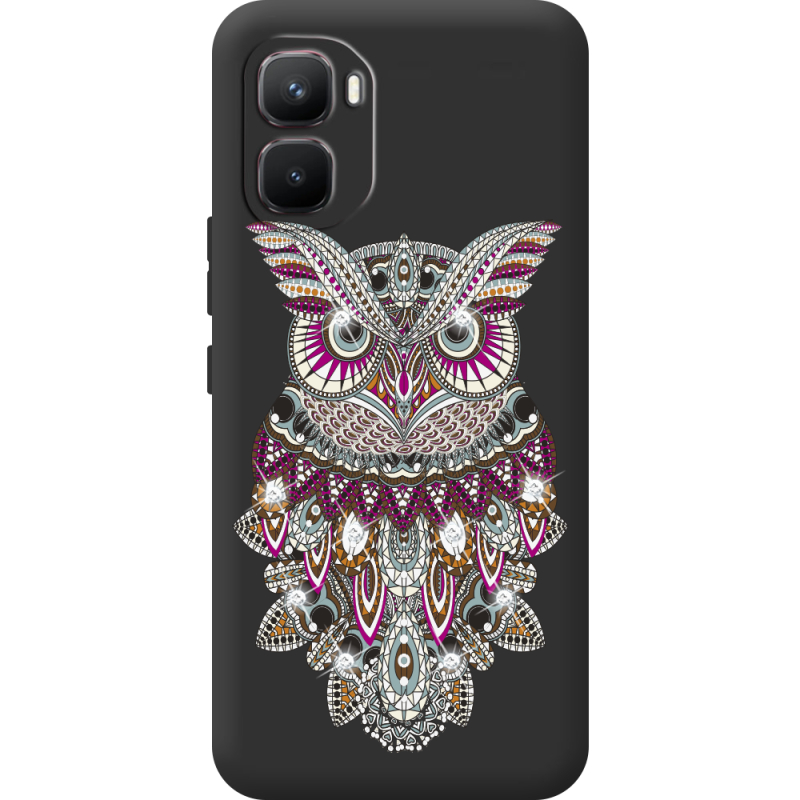 Чохол зі стразами Infinix GT 50 Pro Owl