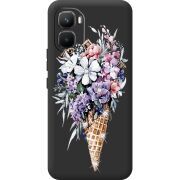 Чохол зі стразами Infinix GT 50 Pro Ice Cream Flowers