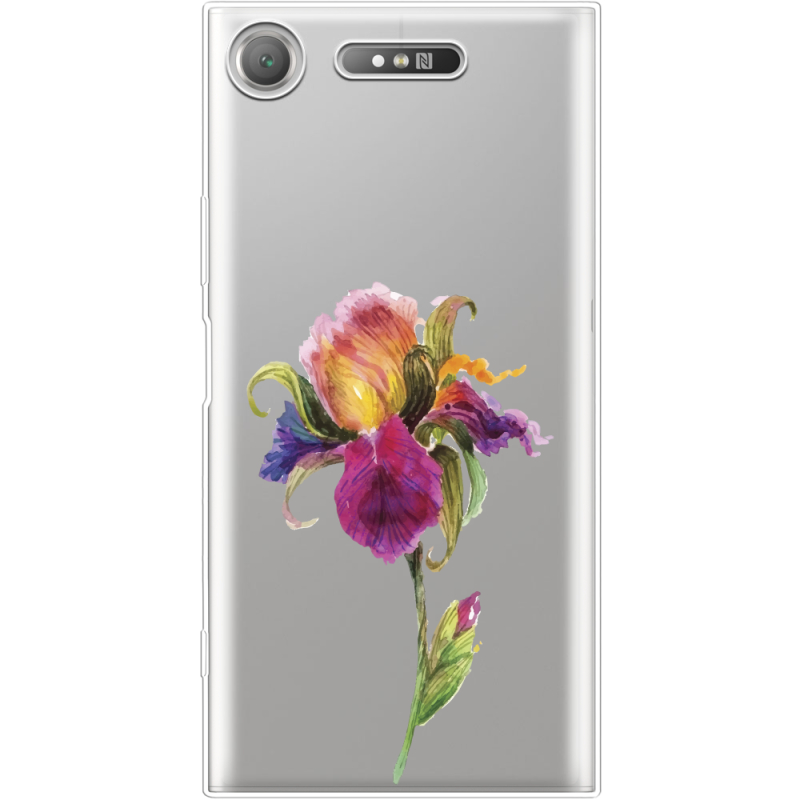 Прозрачный чехол Uprint Sony Xperia XZ1 G8342 Iris