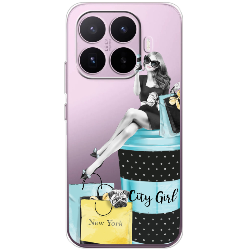 Прозорий чохол BoxFace Xiaomi 17T City Girl