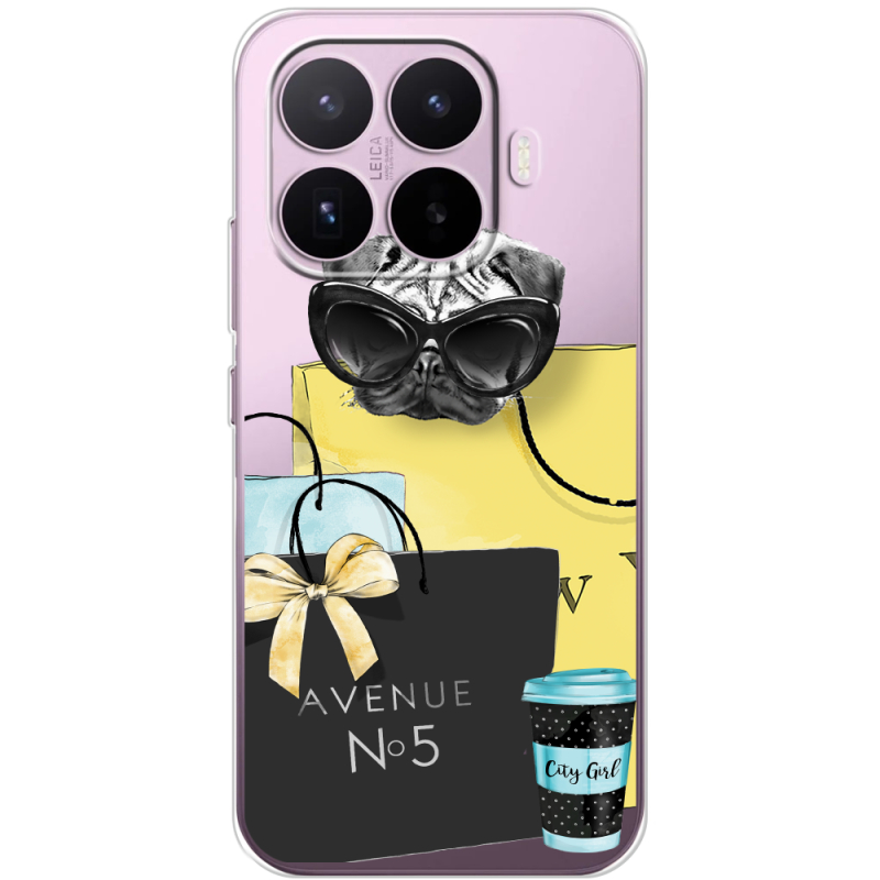 Прозорий чохол BoxFace Xiaomi 17T Fashion Pug
