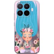 Прозорий чохол BoxFace Xiaomi 17T Blue Hair
