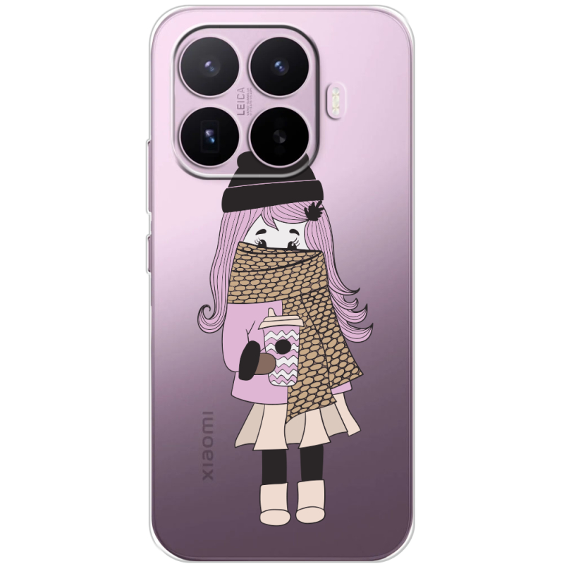 Прозорий чохол BoxFace Xiaomi 17T Winter Morning Girl