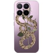Прозорий чохол BoxFace Xiaomi 17T Glamor Snake