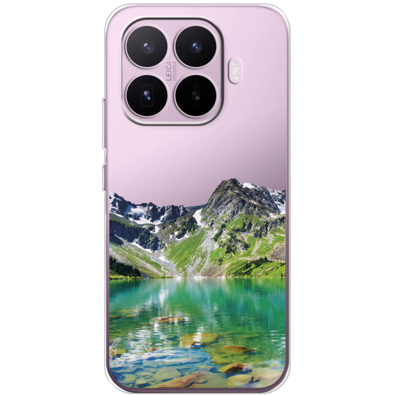 Прозорий чохол BoxFace Xiaomi 17T Green Mountain