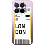 Прозорий чохол BoxFace Xiaomi 17T Ticket London