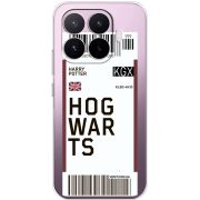 Прозорий чохол BoxFace Xiaomi 17T Ticket Hogwarts