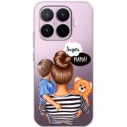 Прозорий чохол BoxFace Xiaomi 17T Super Mama and Son
