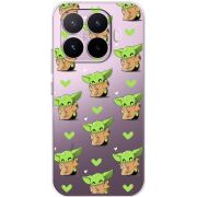 Прозорий чохол BoxFace Xiaomi 17T Pattern Baby Yoda
