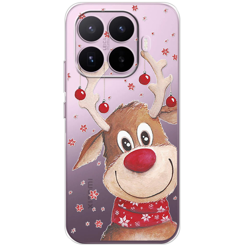 Прозорий чохол BoxFace Xiaomi 17T Winter Deer