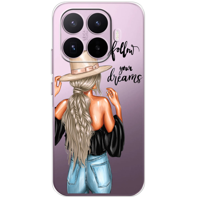 Прозорий чохол BoxFace Xiaomi 17T Follow Your Dreams