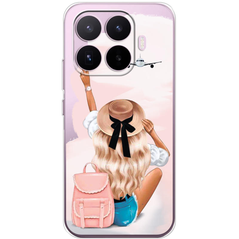 Прозорий чохол BoxFace Xiaomi 17T Travel Girl