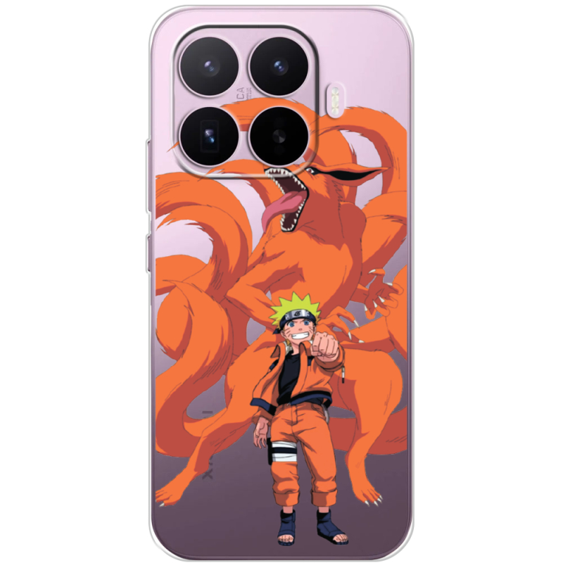 Прозорий чохол BoxFace Xiaomi 17T Naruto and Kurama