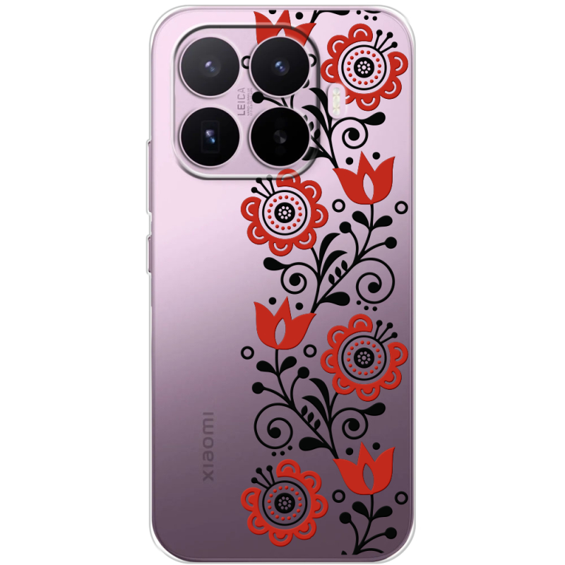 Прозорий чохол BoxFace Xiaomi 17T Ethno Ornament