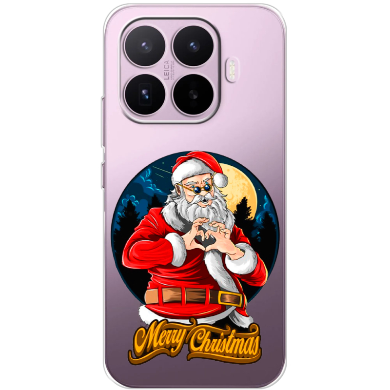 Прозорий чохол BoxFace Xiaomi 17T Cool Santa