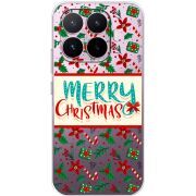 Прозорий чохол BoxFace Xiaomi 17T Vintage Christmas Pattern