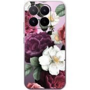 Прозорий чохол BoxFace Xiaomi 17T Floral Dark Dreams