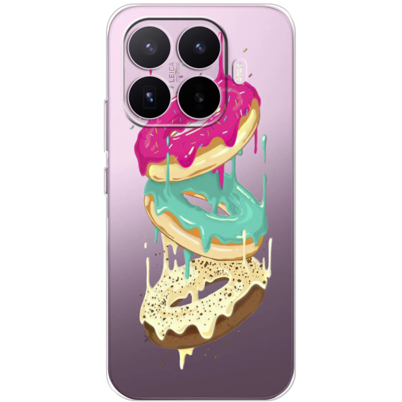 Прозорий чохол BoxFace Xiaomi 17T Donuts