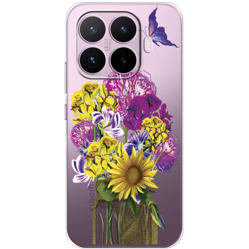 Прозорий чохол BoxFace Xiaomi 17T My Bouquet