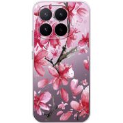 Прозорий чохол BoxFace Xiaomi 17T Pink Magnolia
