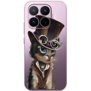 Прозорий чохол BoxFace Xiaomi 17T Steampunk Cat