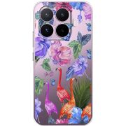 Прозорий чохол BoxFace Xiaomi 17T Flamingo