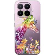 Прозорий чохол BoxFace Xiaomi 17T Colorful Giraffe