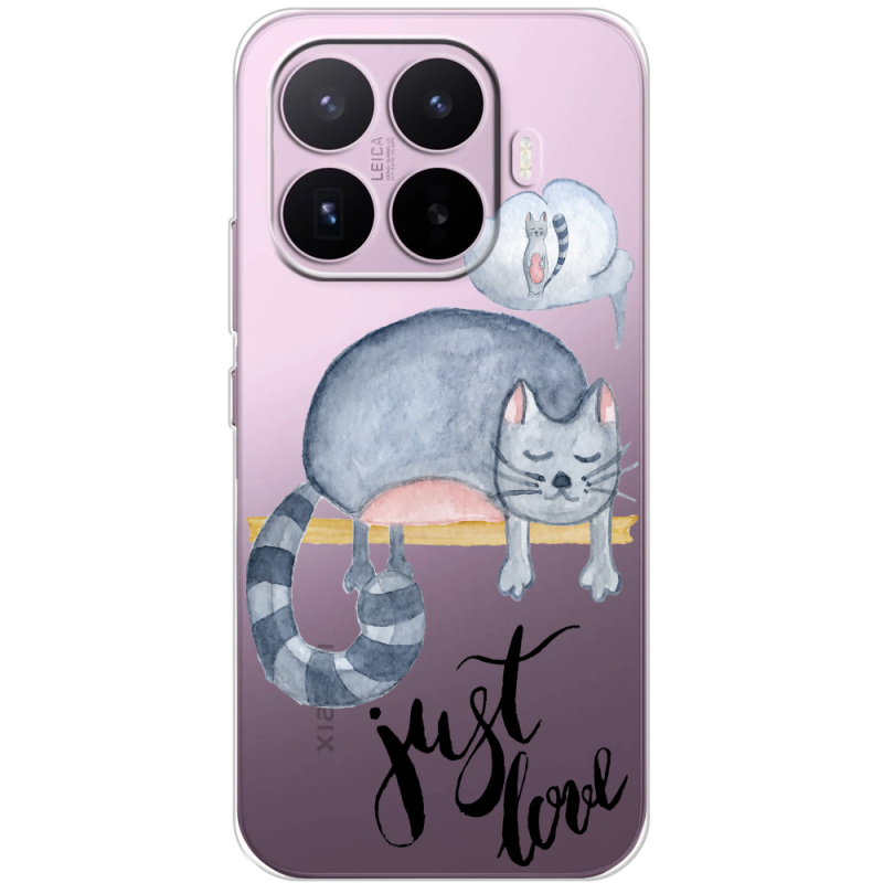 Прозорий чохол BoxFace Xiaomi 17T Just Love