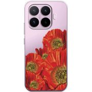 Прозорий чохол BoxFace Xiaomi 17T Red Poppies