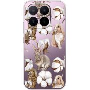 Прозорий чохол BoxFace Xiaomi 17T Cotton and Rabbits