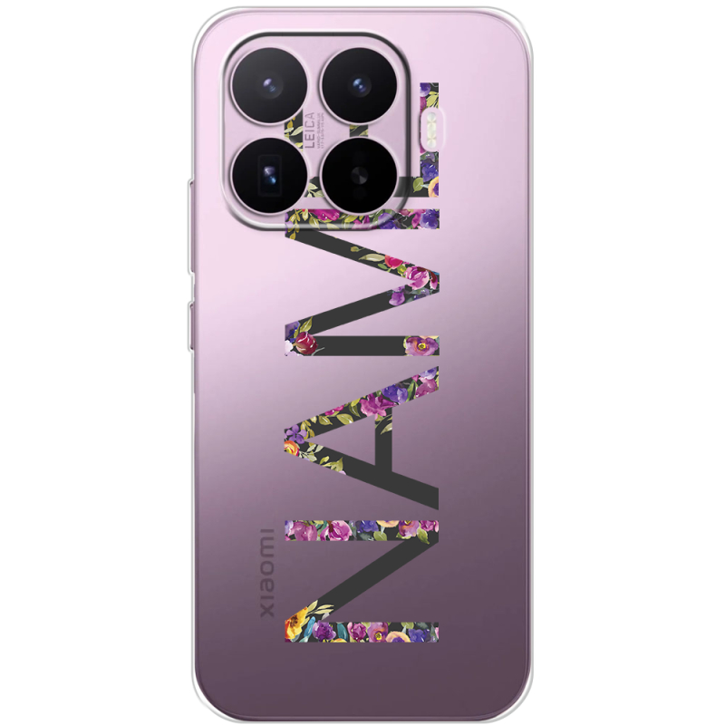 Прозорий чохол BoxFace Xiaomi 17T Именной