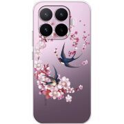 Чохол зі стразами Xiaomi 17T Swallows and Bloom