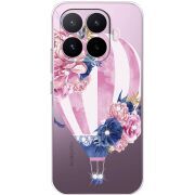 Чохол зі стразами Xiaomi 17T Pink Air Baloon