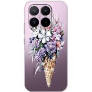 Чохол зі стразами Xiaomi 17T Ice Cream Flowers