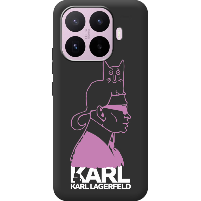 Чорний чохол BoxFace Xiaomi 17T Pink Karl