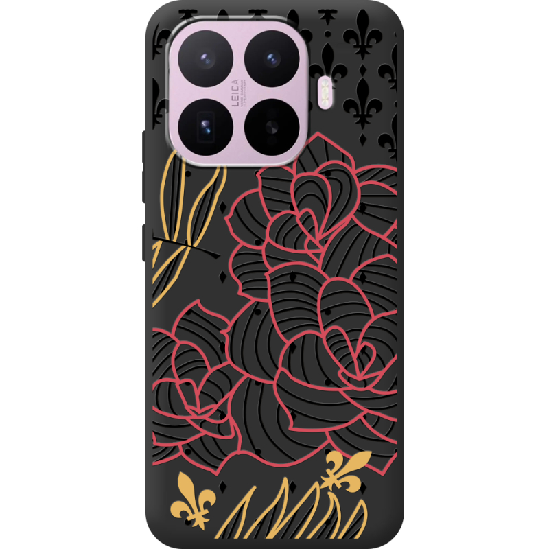 Чорний чохол BoxFace Xiaomi 17T FranceFlowers