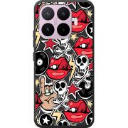 Чорний чохол BoxFace Xiaomi 17T Rock Graffiti