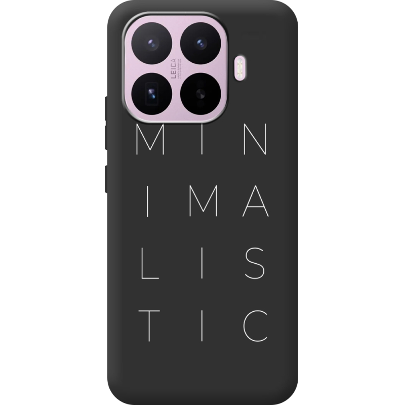 Чорний чохол BoxFace Xiaomi 17T Minimalistic