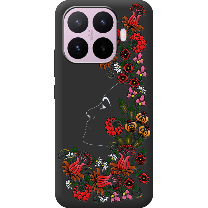 Чорний чохол BoxFace Xiaomi 17T 3D Ukrainian Muse