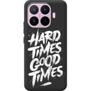 Чорний чохол BoxFace Xiaomi 17T Hard Times Good Times
