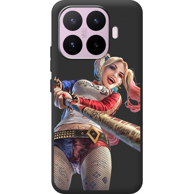 Чорний чохол BoxFace Xiaomi 17T Happy Harley Quinn