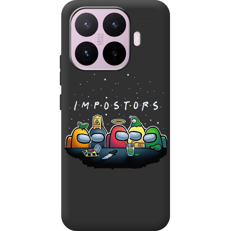 Чорний чохол BoxFace Xiaomi 17T Among Us Impostors