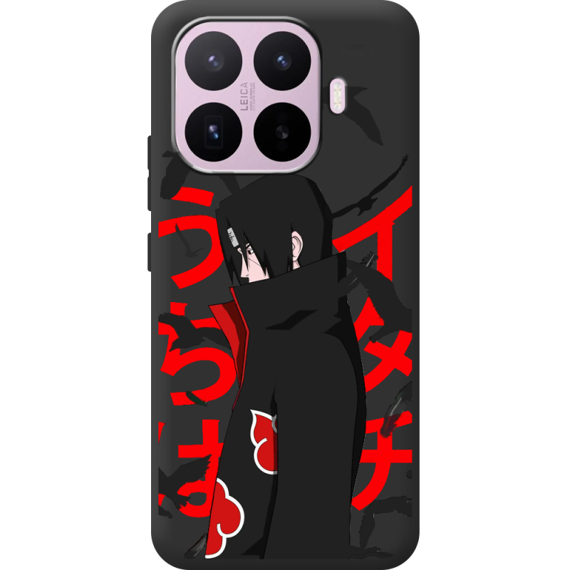 Чорний чохол BoxFace Xiaomi 17T Учиха Итачи