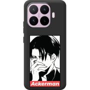 Чорний чохол BoxFace Xiaomi 17T Attack On Titan - Ackerman