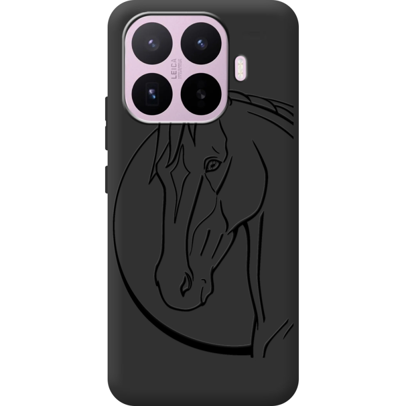 Чорний чохол BoxFace Xiaomi 17T Horse