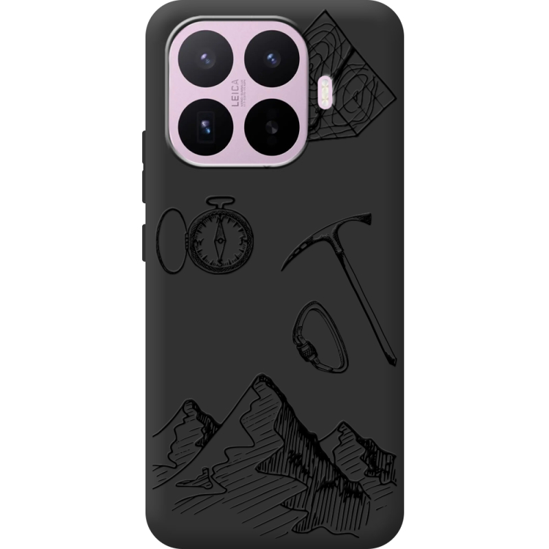 Чорний чохол BoxFace Xiaomi 17T Mountains
