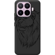 Чорний чохол BoxFace Xiaomi 17T Lion
