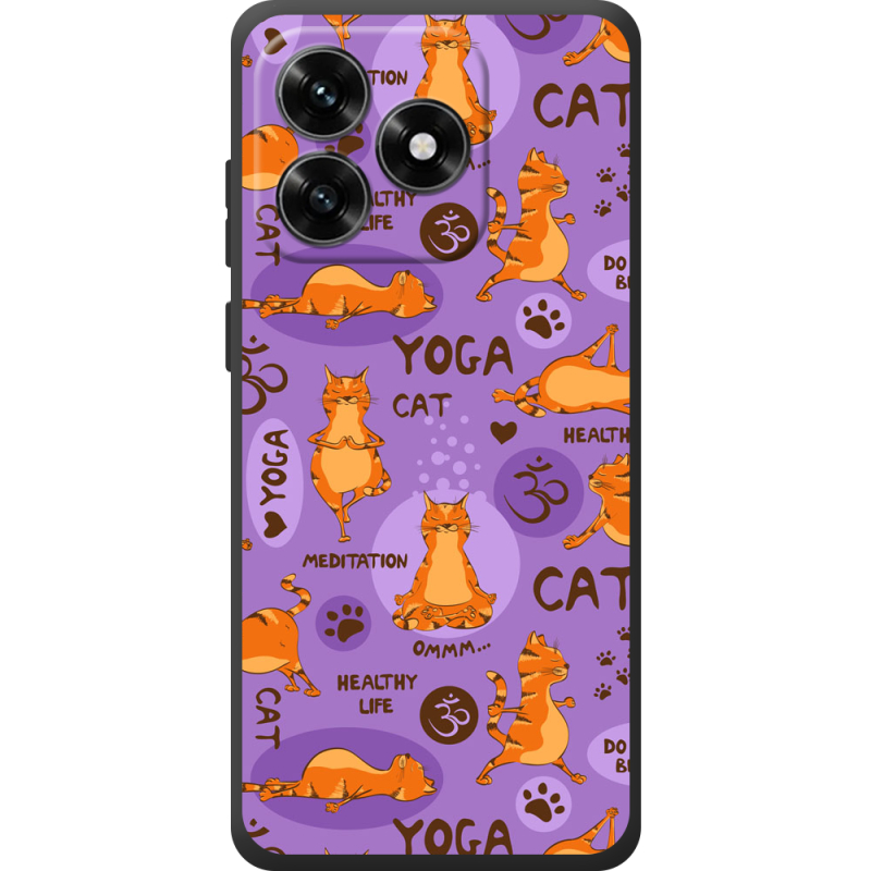 Чехол BoxFace Honor X5c Plus Yoga Cat