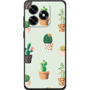 Чехол BoxFace Honor X5c Plus L-green Cacti